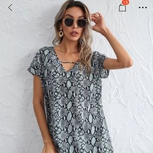 Brand new snake skin dress size xl